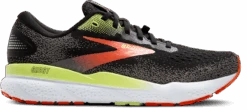 BROOKS Men's Ghost 16 GTX (049 - Black/Mandarin Red/Green)