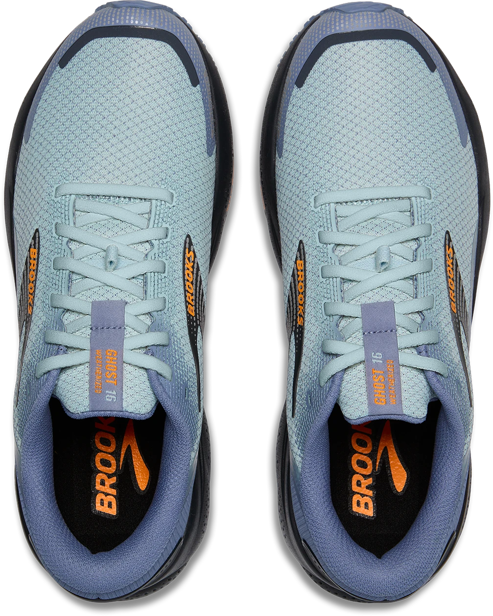 BROOKS Men's Ghost 16 Weatherized (405 - Country Blue/Winter Sky/Ebony) 4 BROOKS Men's Ghost 16 Weatherized (405 - Country Blue/Winter Sky/Ebony) - Image 4
