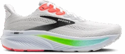 BROOKS Men's Ghost 17 (112 - White/Pink Clay/Gecko)