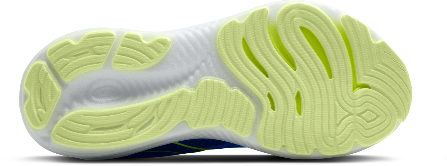 BROOKS Men's Glycerin 22 (002 - Black/Cobalt/Neo Yellow) 6 BROOKS Men's Glycerin 22 (002 - Black/Cobalt/Neo Yellow) - Image 6