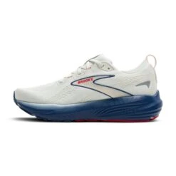 BROOKS Men's Glycerin 22 (404 - Gray/Navy Peony/Fiery Red) 7 BROOKS Men's Glycerin 22 (404 - Gray/Navy Peony/Fiery Red) -TCRunning Shop 110445 404 M Glycerin 22