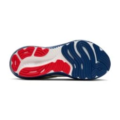 BROOKS Men's Glycerin 22 (404 - Gray/Navy Peony/Fiery Red) 9 BROOKS Men's Glycerin 22 (404 - Gray/Navy Peony/Fiery Red) -TCRunning Shop 110445 404 S Glycerin 22