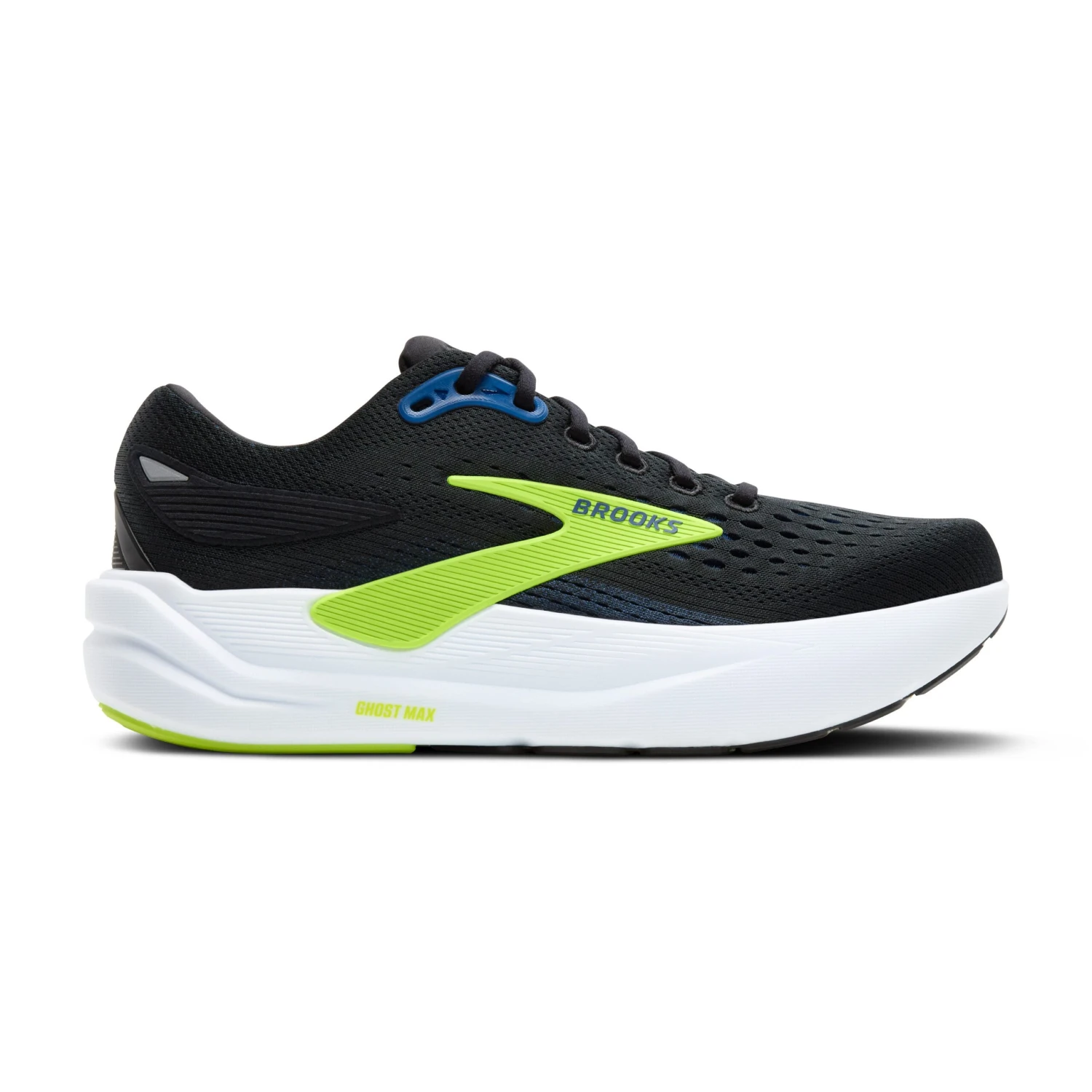 BROOKS Men's Ghost Max 3 (078 - Black/Navy/Acid Lime) 1 BROOKS Men's Ghost Max 3 (078 - Black/Navy/Acid Lime)