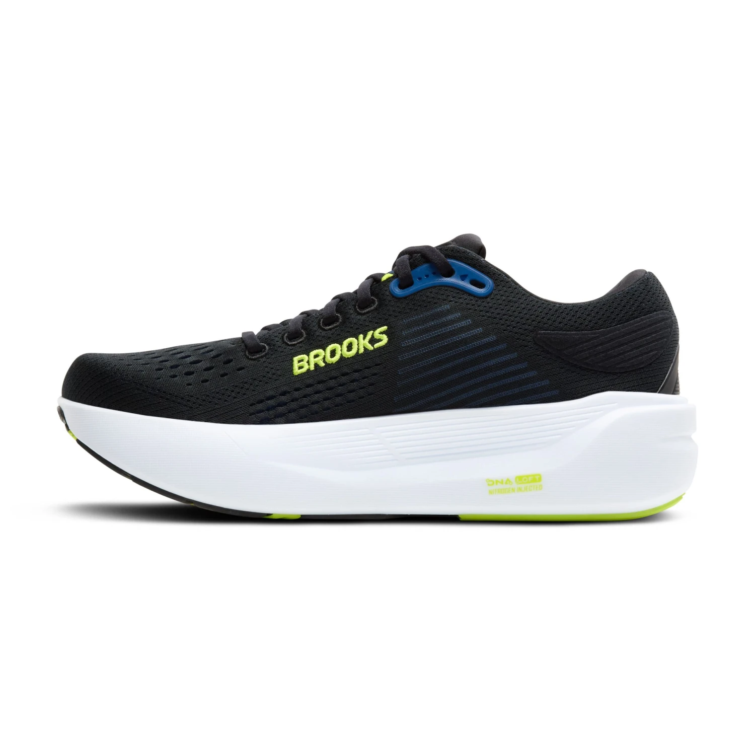 BROOKS Men's Ghost Max 3 (078 - Black/Navy/Acid Lime) 4 BROOKS Men's Ghost Max 3 (078 - Black/Navy/Acid Lime) - Image 4