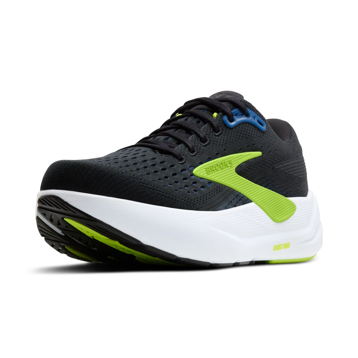 BROOKS Men's Ghost Max 3 (078 - Black/Navy/Acid Lime) 3 BROOKS Men's Ghost Max 3 (078 - Black/Navy/Acid Lime) - Image 3