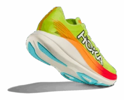 Hoka Unisex Rocket X 2 (LCS - Lettuce/Solar Flare) -TCRunning Shop 1127927 LCS 4
