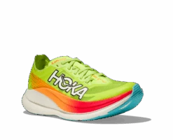 Hoka Unisex Rocket X 2 (LCS - Lettuce/Solar Flare) -TCRunning Shop 1127927 LCS 6