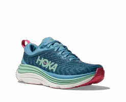 Hoka Women's Gaviota 5 (ALJ - Alpine Blue/Jadeite) -TCRunning Shop 1134235 ALJ 6