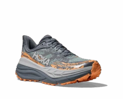Hoka Women's Stinson 7 (GSP - Grey Skies/Pale Tangerine) 9 Hoka Women's Stinson 7 (GSP - Grey Skies/Pale Tangerine) -TCRunning Shop 1141531 GSP 6