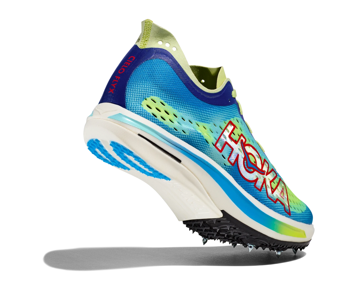 Hoka Unisex Cielo FLYX (LCV - Lettuce/Virtual Blue) 4 Hoka Unisex Cielo FLYX (LCV - Lettuce/Virtual Blue) - Image 4