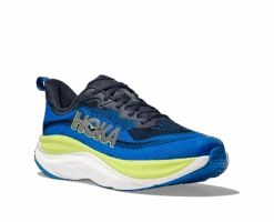 Hoka Men's Skyflow WIDE (VVY - Varsity Navy/Electric Cobalt) -TCRunning Shop 1155111 VVY 6