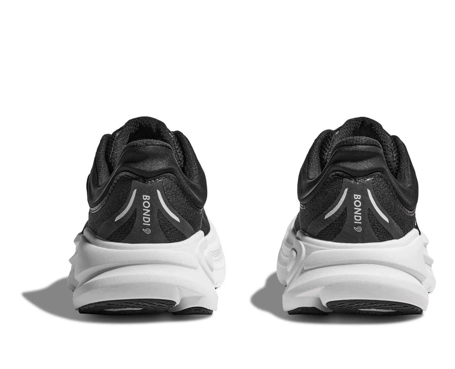 Hoka Women's Bondi 9 (BWHT - Black/White) 6 Hoka Women's Bondi 9 (BWHT - Black/White) - Image 6
