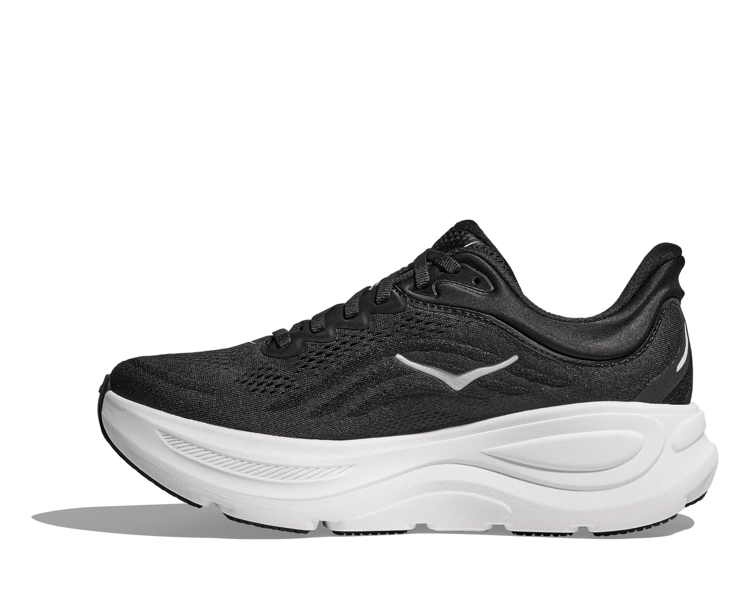 Hoka Women's Bondi 9 (BWHT - Black/White) 2 Hoka Women's Bondi 9 (BWHT - Black/White) - Image 2