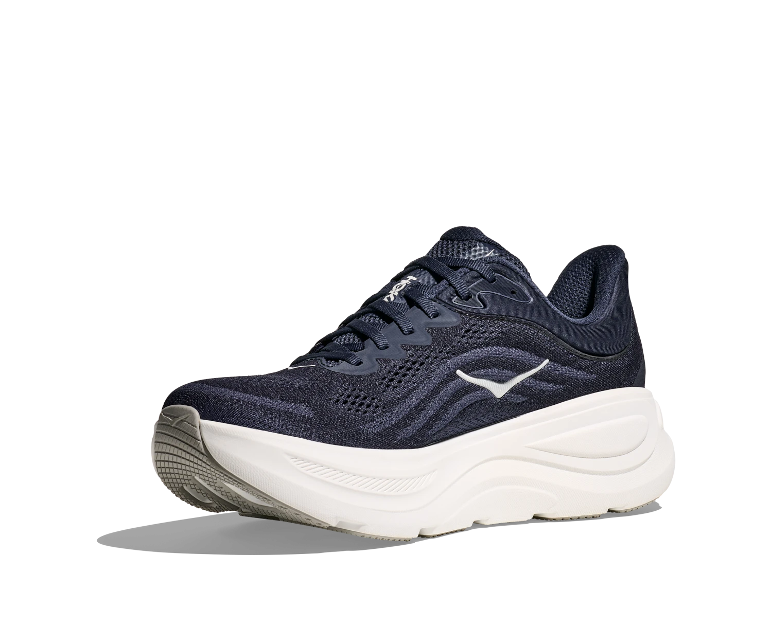 Hoka Men's Bondi 9 (VYN - Varsity Navy/White) 4 Hoka Men's Bondi 9 (VYN - Varsity Navy/White) - Image 4