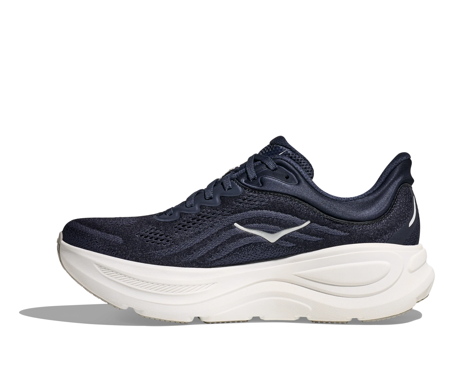 Hoka Men's Bondi 9 (VYN - Varsity Navy/White) 2 Hoka Men's Bondi 9 (VYN - Varsity Navy/White) - Image 2