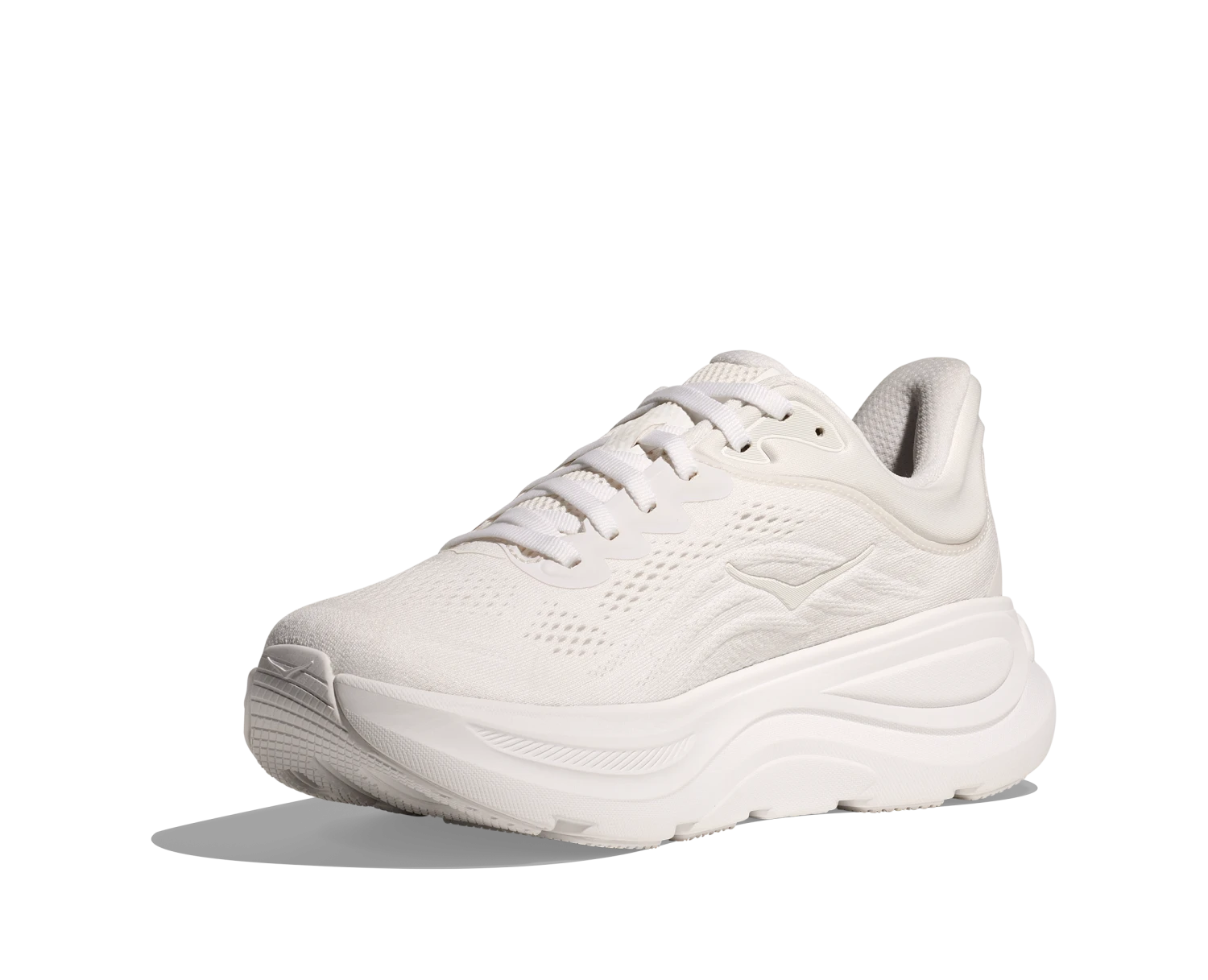 Hoka Women's Bondi 9 (WWH - White/White) 4 Hoka Women's Bondi 9 (WWH - White/White) - Image 4