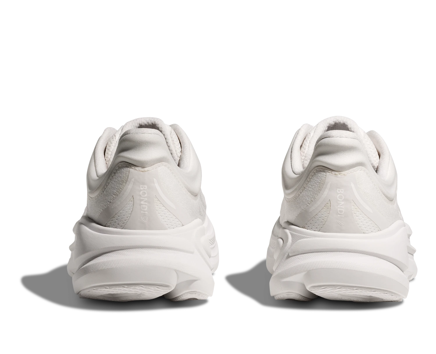 Hoka Women's Bondi 9 (WWH - White/White) 6 Hoka Women's Bondi 9 (WWH - White/White) - Image 6