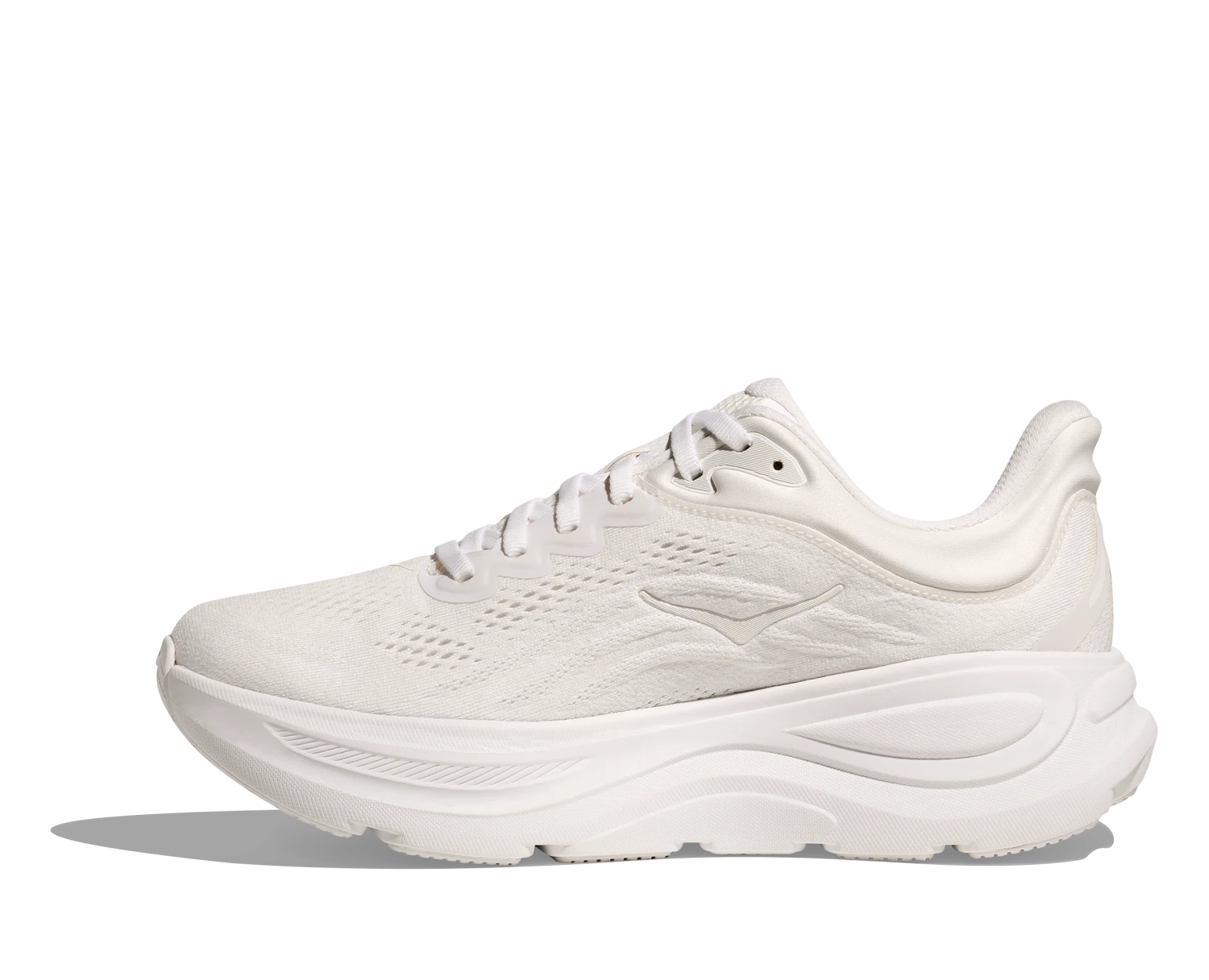 Hoka Women's Bondi 9 (WWH - White/White) 2 Hoka Women's Bondi 9 (WWH - White/White) - Image 2