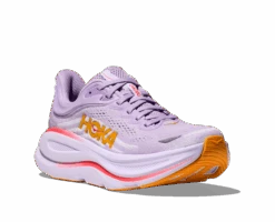 Hoka Women's Bondi 9 (AGH - Aster Flower/Starlight Glow) -TCRunning Shop 1162012 AGH 6