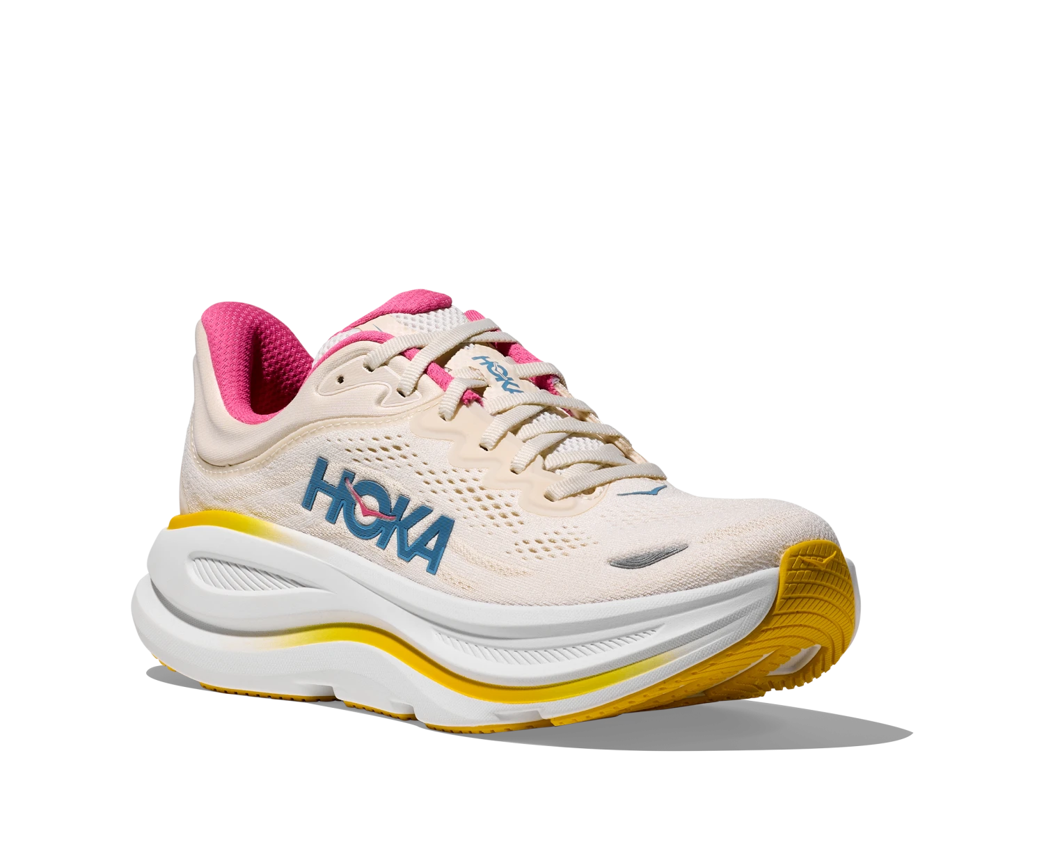 Hoka Women's Bondi 9 (ALBST - Alabaster/Birch) 3 Hoka Women's Bondi 9 (ALBST - Alabaster/Birch) - Image 3