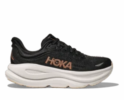 Hoka Women's Bondi 9 (BRGL - Black/Rose Gold)