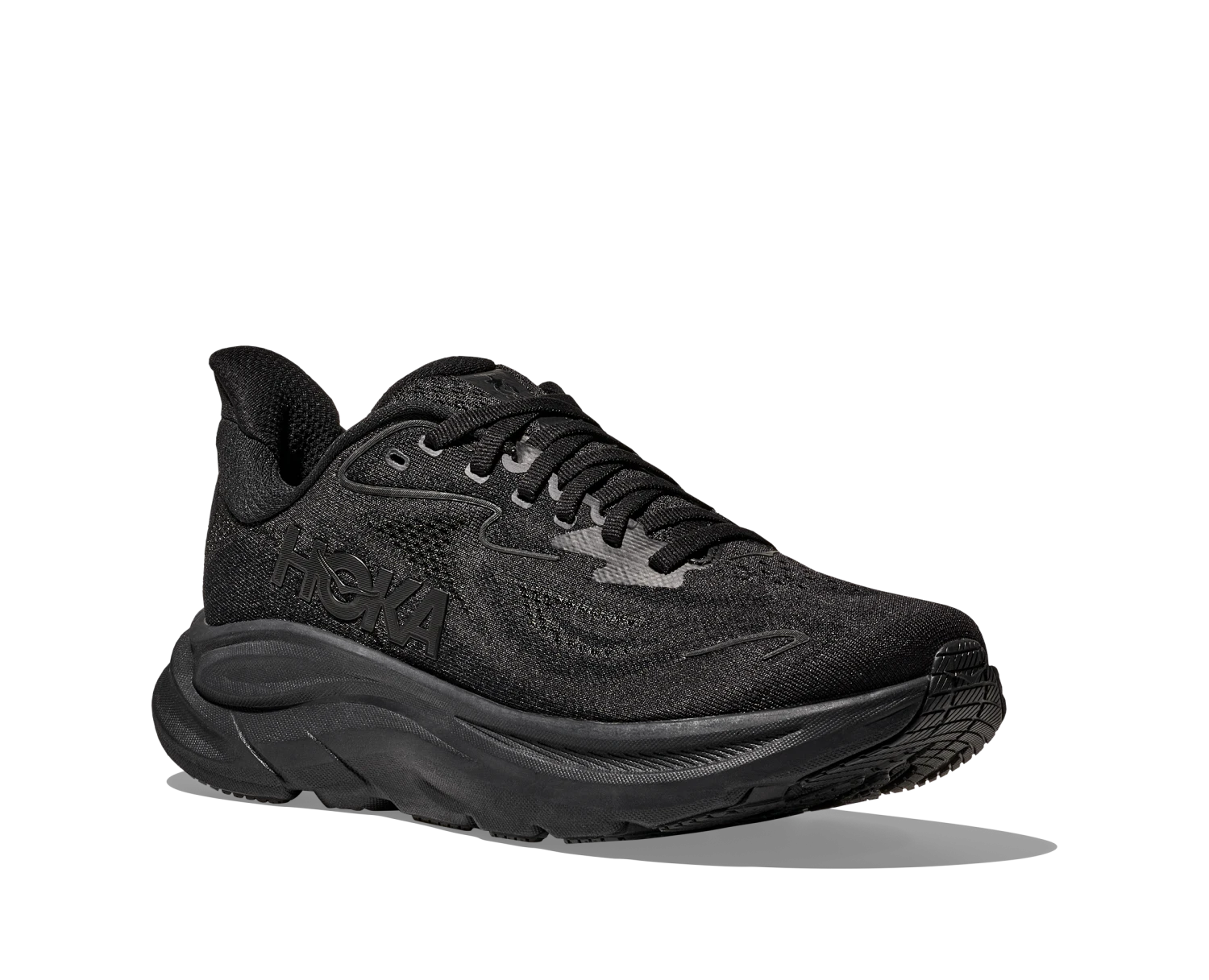 Hoka Men's Clifton 10 (BBLC - Black/Black) 3 Hoka Men's Clifton 10 (BBLC - Black/Black) - Image 3