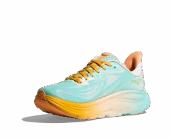 Hoka Women's Clifton 10 (BPRK - Blue Spark/White) -TCRunning Shop 1162031 BPRK 3