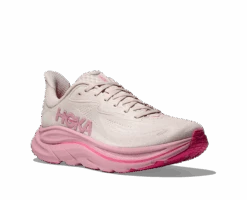 Hoka Women's Clifton 10 (RMD - Rose Cream/Dried Rose) -TCRunning Shop 1162031 RMD 6