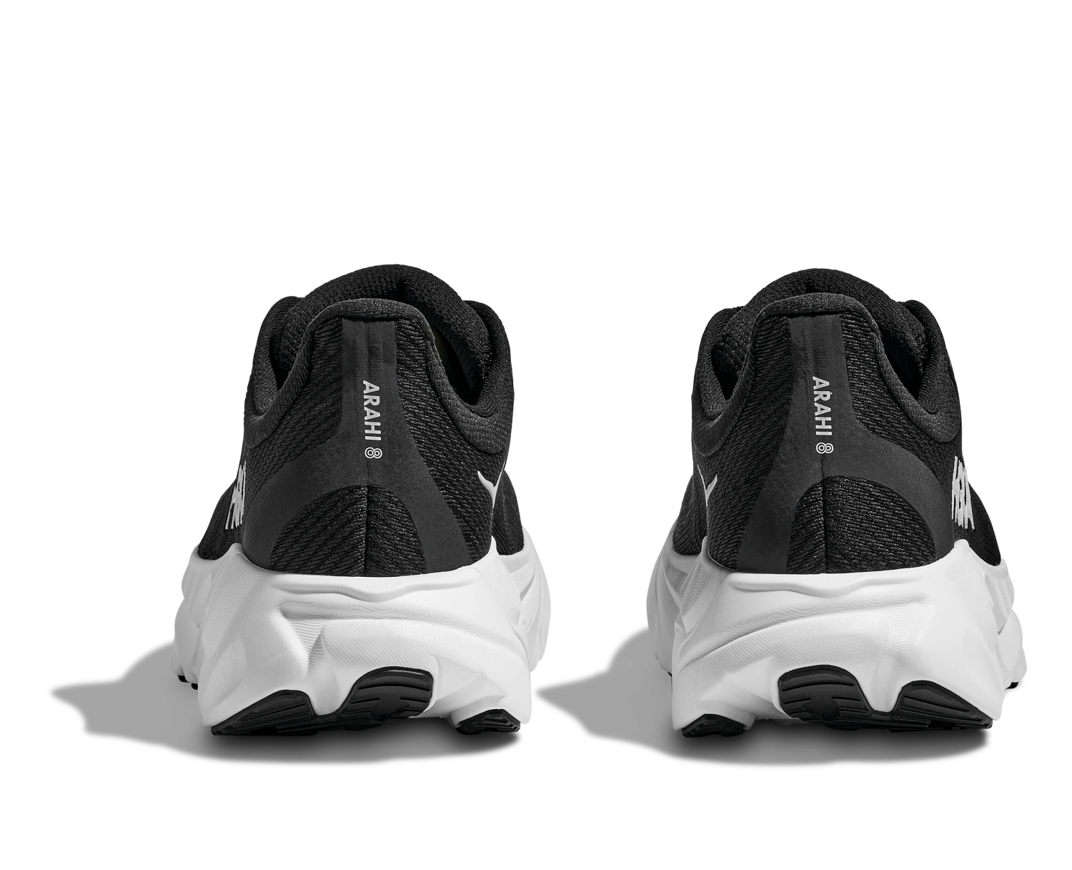 Hoka Women's Arahi 8 WIDE (BWHT - Black/White) 6 Hoka Women's Arahi 8 WIDE (BWHT - Black/White) - Image 6