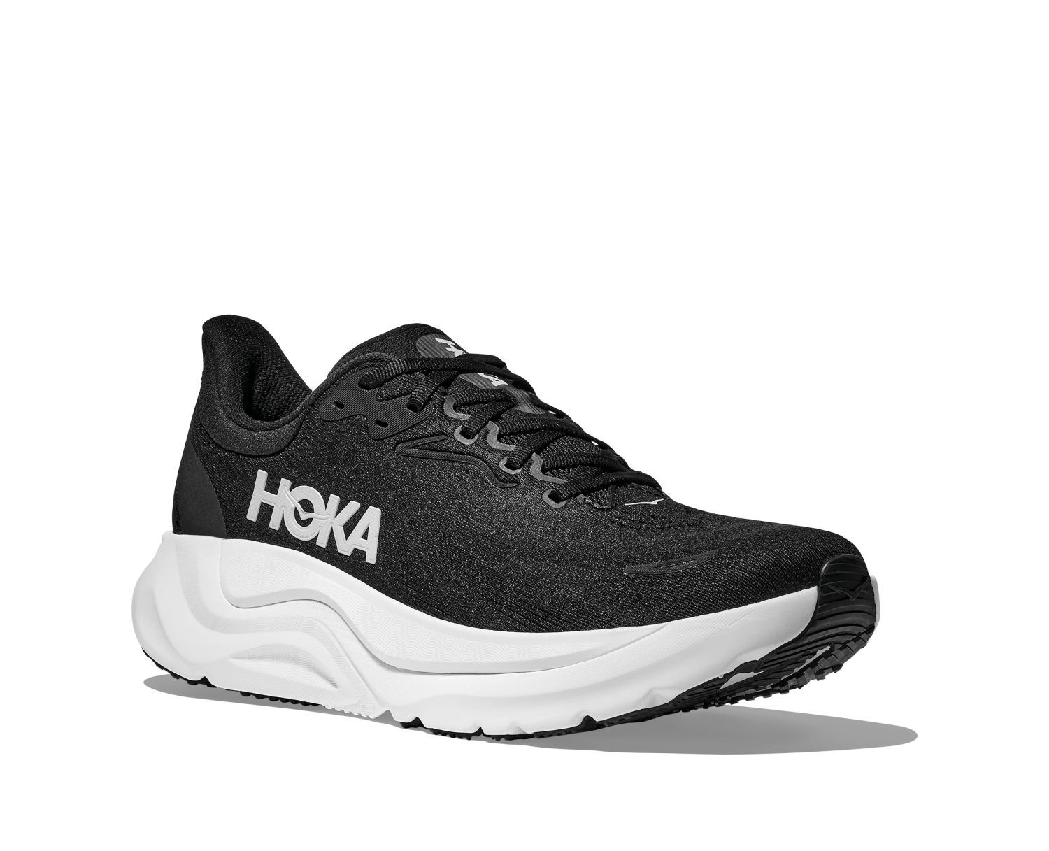 Hoka Women's Arahi 8 WIDE (BWHT - Black/White) 3 Hoka Women's Arahi 8 WIDE (BWHT - Black/White) - Image 3