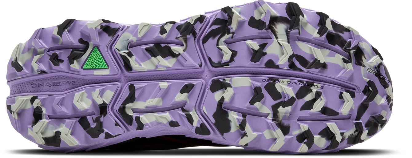 BROOKS Women's Cascadia 18 (048 - Ebony/Sweet Lavender/Copper) 6 BROOKS Women's Cascadia 18 (048 - Ebony/Sweet Lavender/Copper) - Image 6