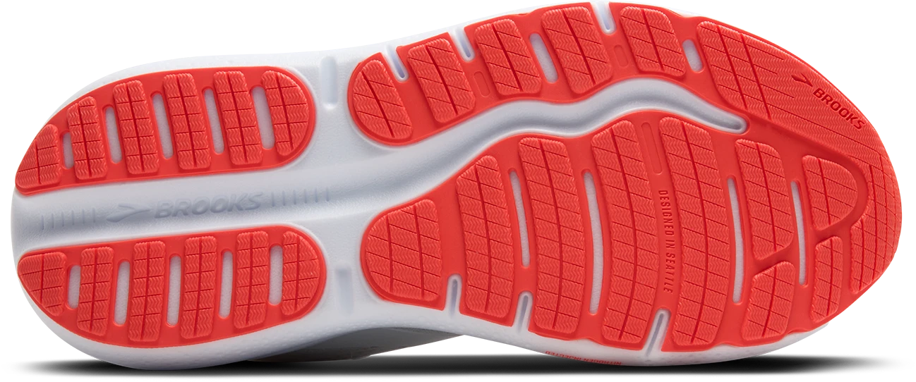 BROOKS Women's Ghost Max 2 (174 - White/Hot Coral) 6 BROOKS Women's Ghost Max 2 (174 - White/Hot Coral) - Image 6