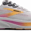 BROOKS Women's Ghost 17 WIDE (070 - Oyster/Apricot/Pink)