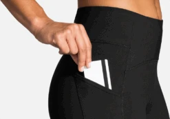 BROOKS Women's Momentum Thermal Tight (001 - Black) -TCRunning Shop 16251413 B254 46D9 ACEE 9C865A3AE4CF