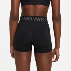 Nike Women's Pro 3" Shorts (014 - Black/Iron Grey) -TCRunning Shop 1D29BDA1 D771 40EC 96E4 C58AB535DF77