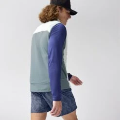 BROOKS Men's Shield Hybrid Vest 3.0 (183 - Smoke/Storm) -TCRunning Shop 211525 183 mv2 shield hybrid vest mens running jacket 3