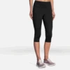 BROOKS Women's Method 1/2 Crop Tight (001 - Black)