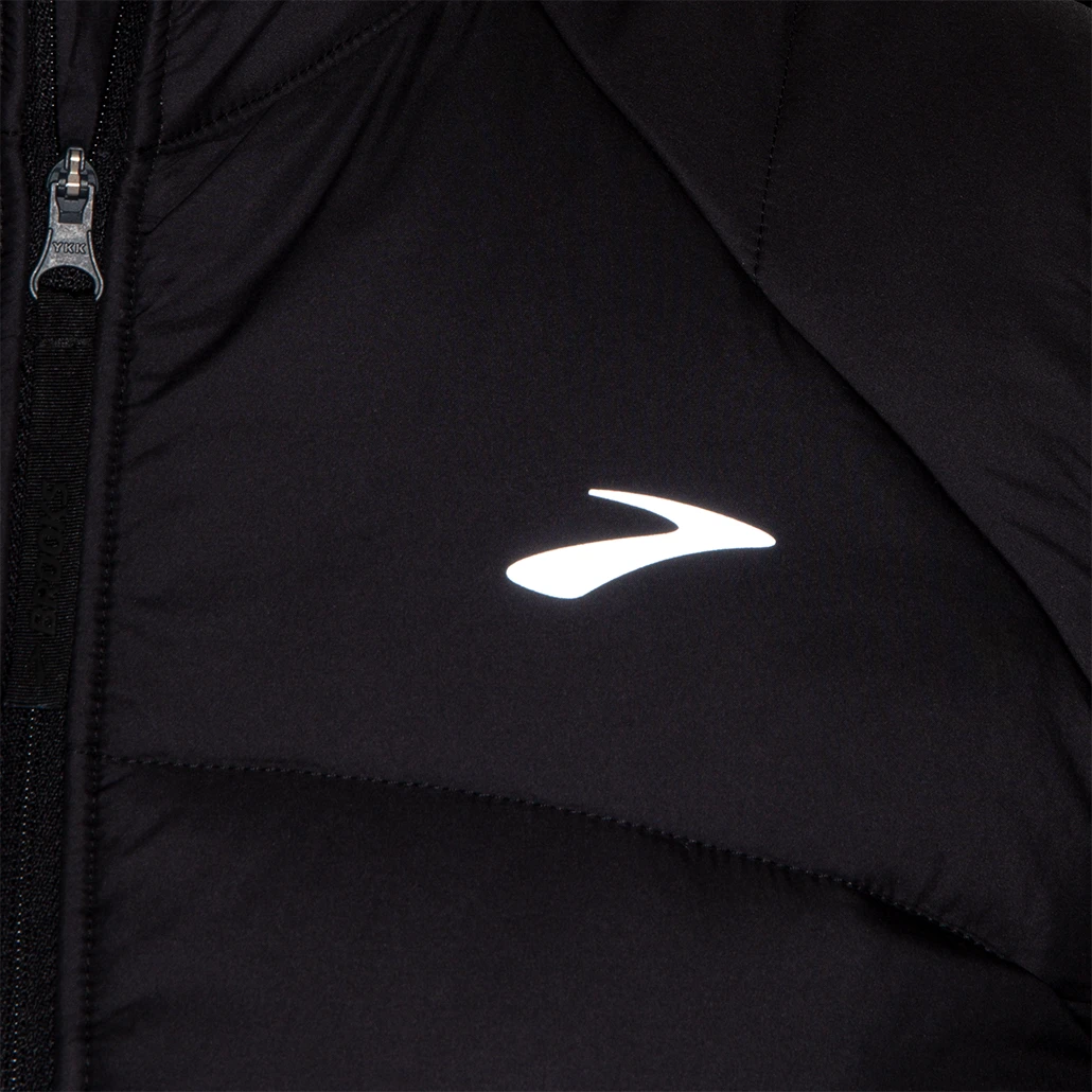 BROOKS Women's Shield Hybrid Vest 3.0 (001 - Black) 6 BROOKS Women's Shield Hybrid Vest 3.0 (001 - Black) - Image 6