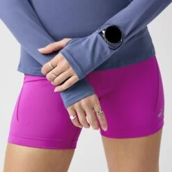 BROOKS Women's Dash 1/2 Zip 3.0 (414 - Nightshadow) -TCRunning Shop 221733 414 d1 dash half zip 3 womens long sleeve running shirt