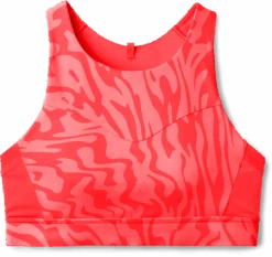 BROOKS Women's Drive 3 Pocket Run Bra (622 - Neo Cayenne Speedscape)