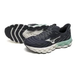 Mizuno Women's Wave Sky 8 (5373 - India Ink/Silver) -TCRunning Shop 411463 5373 10