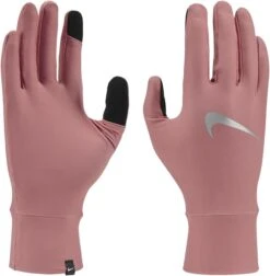 Women's Nike Dri-FIT Lightweight Gloves (Red Stardust/Silver)