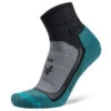 Balega Blister Resist Quarter Running Socks (Grey/Blue)
