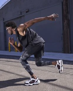 Nike Men's Air Monarch IV (101 - White/Black) -TCRunning Shop AIR MONARCH IV 1