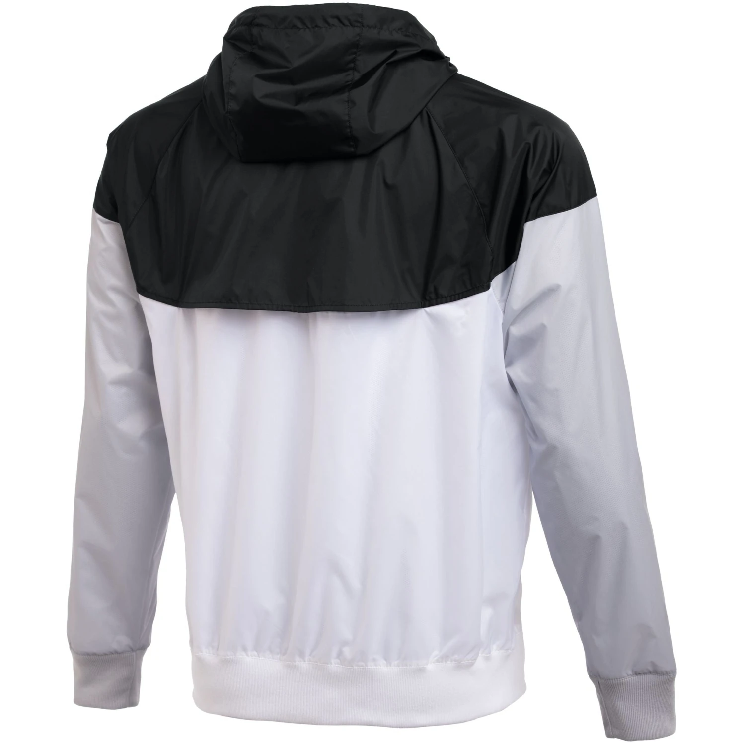Nike Men's Windrunner Hooded Training Windbreaker (012 - Team Black/Team White/Wolf Grey/White) 2 Nike Men's Windrunner Hooded Training Windbreaker (012 - Team Black/Team White/Wolf Grey/White) - Image 2