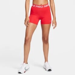 Nike Women's Pro 365 5" Shorts (658 - University Red/White)