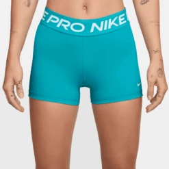 Nike Women's Pro 3" Shorts (345 - Dusty Cactus/White)
