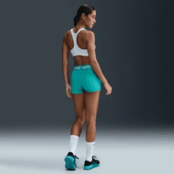 Nike Women's Pro 3" Shorts (345 - Dusty Cactus/White) 7 Nike Women's Pro 3" Shorts (345 - Dusty Cactus/White) -TCRunning Shop AURORA CZ9857 345 PHSYM002 2000