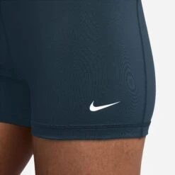 Nike Women's Pro 3" Shorts (478 - Armory Navy/White) -TCRunning Shop AURORA CZ9857 478 PHSYM002 2000