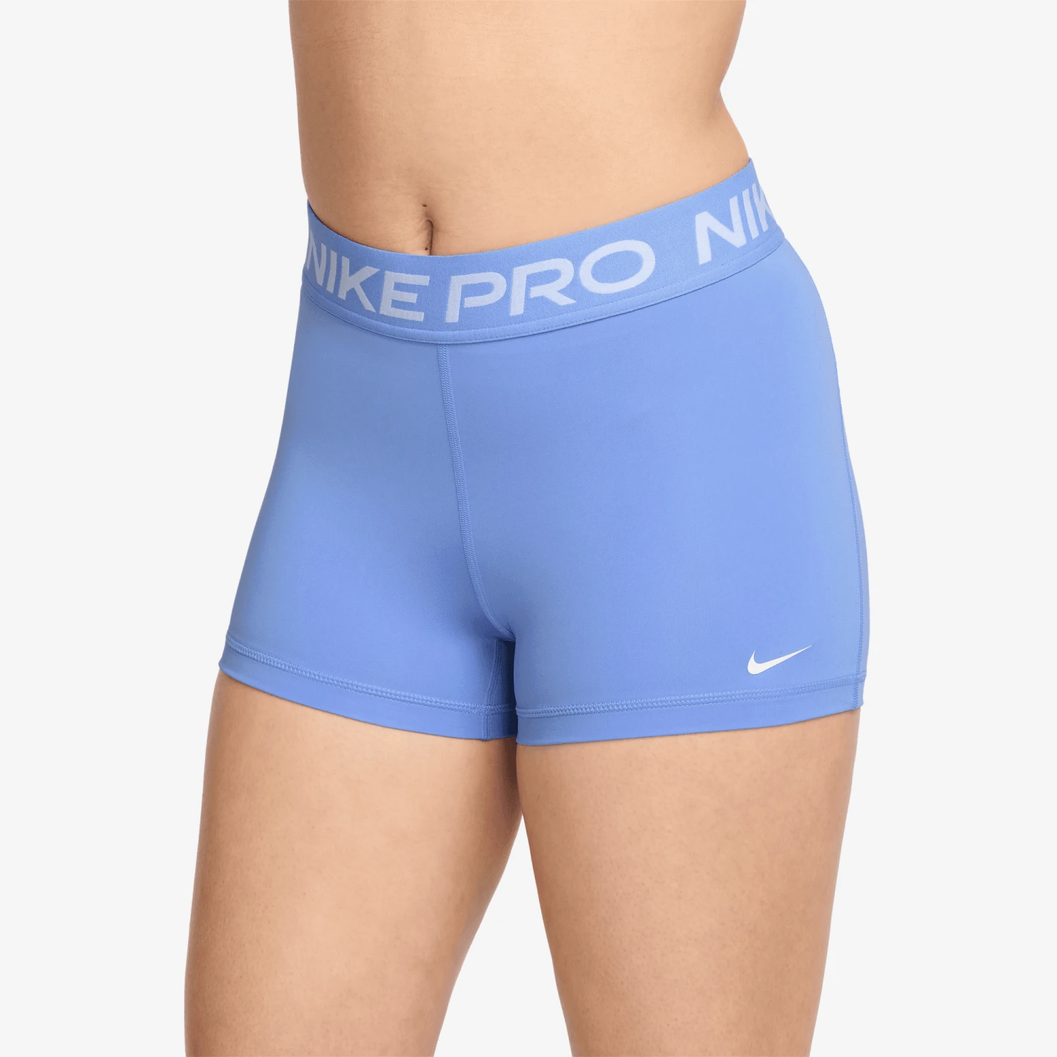 Nike Women's Pro 3" Shorts (495 - Royal Pulse/White) 1 Nike Women's Pro 3" Shorts (495 - Royal Pulse/White)